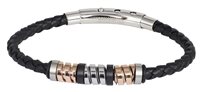 Bracciale Rosso Amante Uomo Leonardo da Vinci in Acciaio UBR753LB - UBR753LB